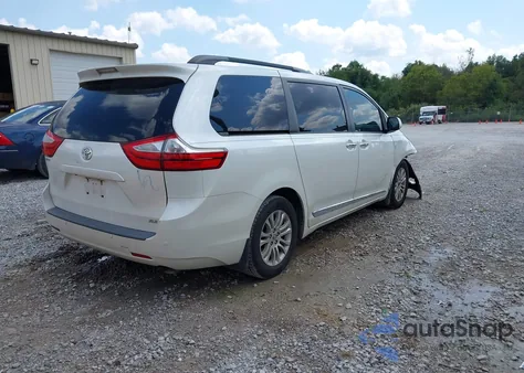 2015 Toyota Sienna Xle 8 Passenger из США, поврежденный, VIN 5TDYK3DC3FS675964
